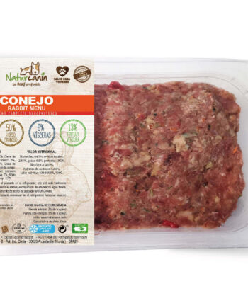 BARF Naturcanin Conejo - 500 gramos