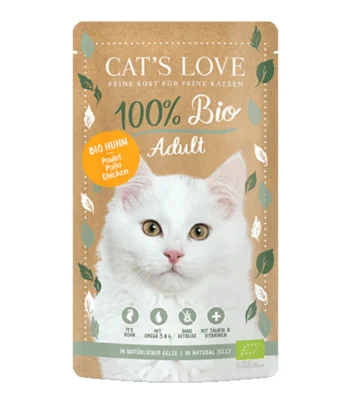 Cat´s Love Receta Ecológica de Pollo