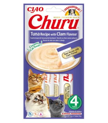 Churu® Puré Receta de Atún con Almejas