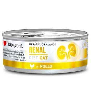 Disugual Lata Renal Pollo y Ternera para gatos