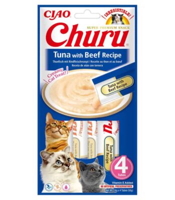 Churu® Puré Receta de Atún con Ternera
