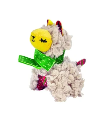 Llama Navideña Gatuna