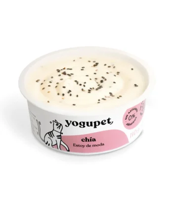 Yogupet -Yogurt para gatos con Semillas de Chía