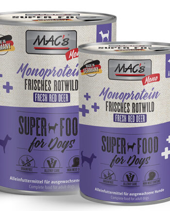 MAC's Receta Monoproteica Sensitive Ciervo