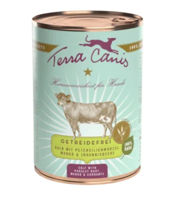 Terra Canis Ternera con Mango y Grosella negra