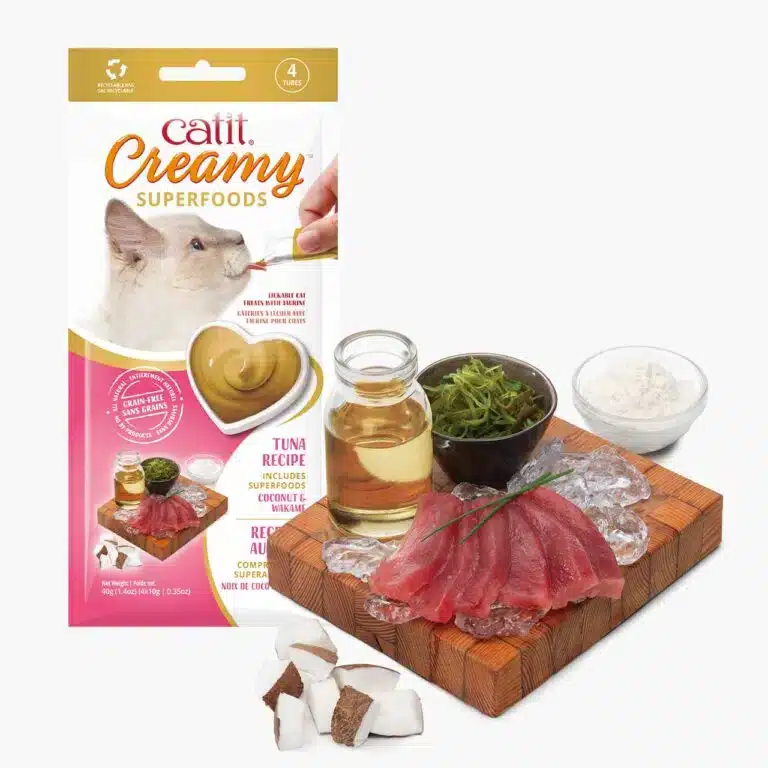 Catit Creamy Superfood Atún con Coco y Wakame