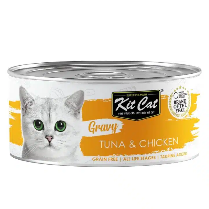 Kit Cat Lata Atún con Pollo en salsa