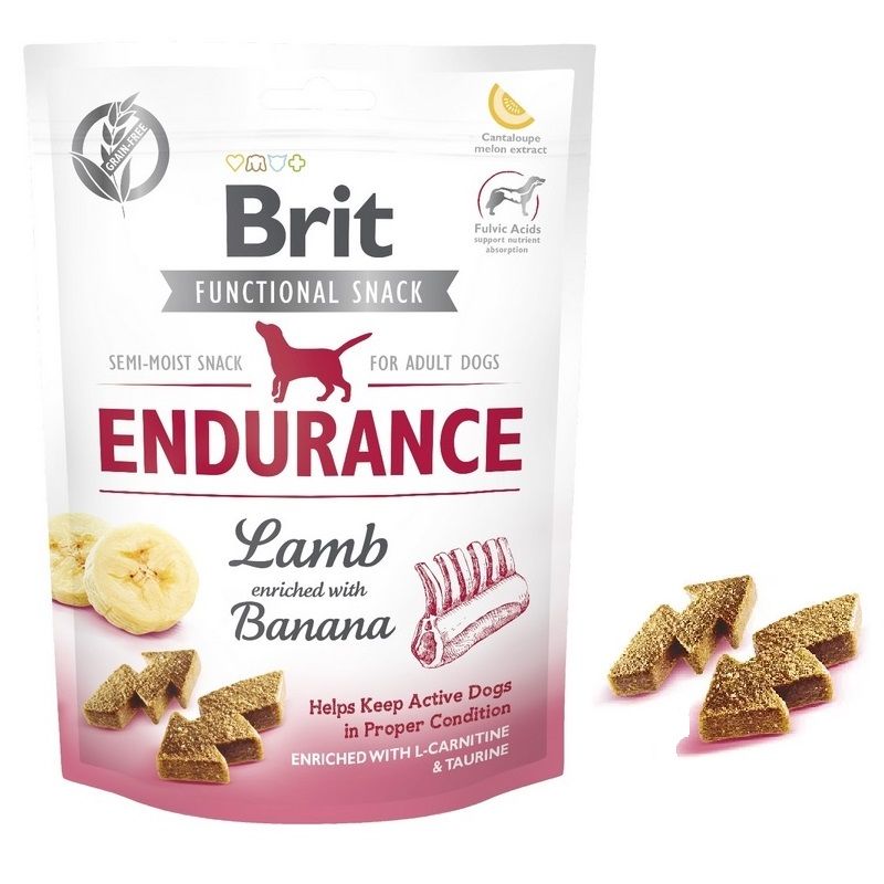 Snacks Brit Endurance - Cordero y Calabaza