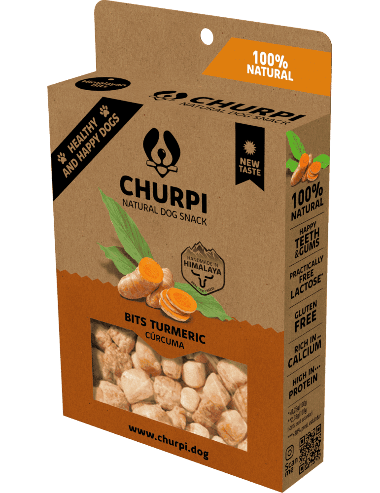 Churpi Himalayan Bits con Cúrcuma