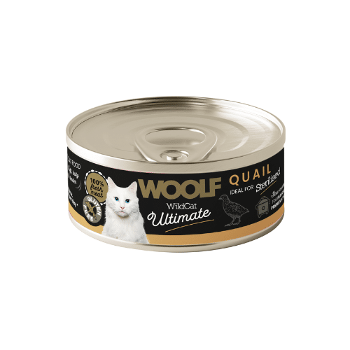 Woolf Ultimate Lata Pate de Codorniz para Gatos