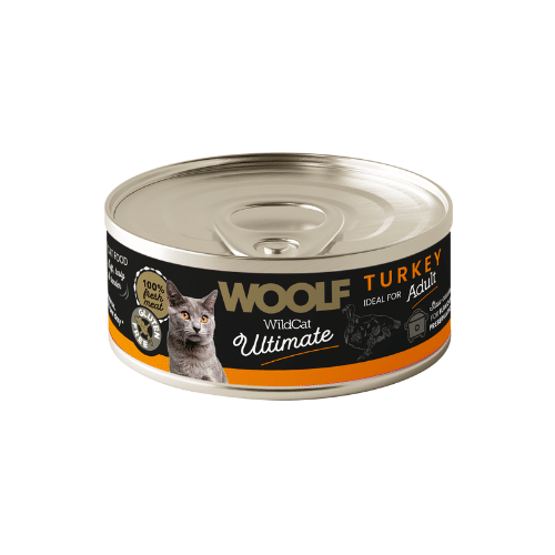 Woolf Ultimate Lata Pate de Pavo para Gatos