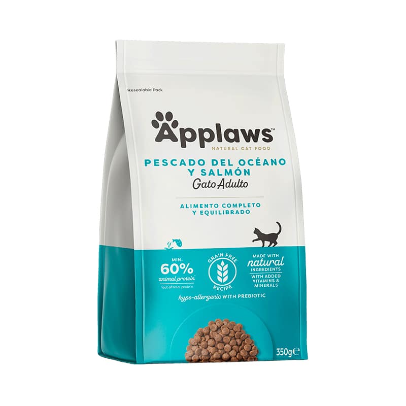 Applaws Pescado del Océano y Salmón - Pienso para gatos adultos