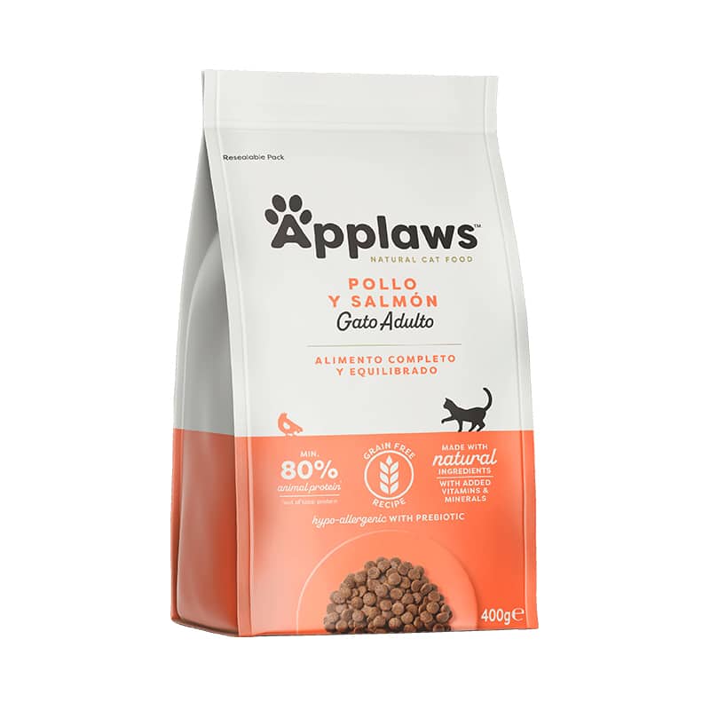 Applaws Pollo y Salmón - Pienso para gatos adultos