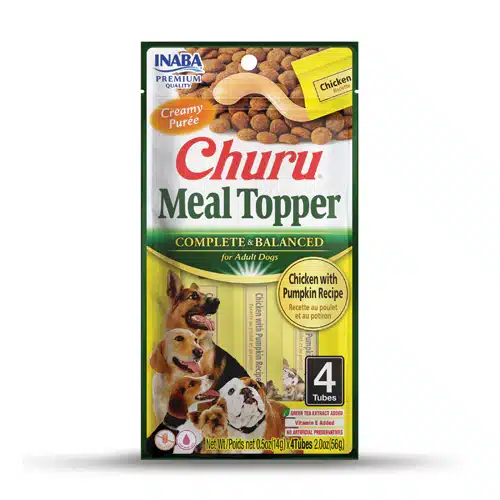 Inaba Churu Meal Topper Pollo con Calabaza para perros