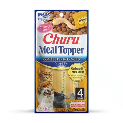 Inaba Churu Meal Topper Pollo con Queso para gatos