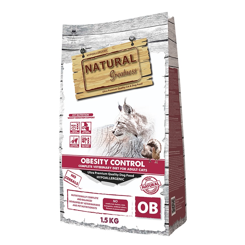 Natural Greatness Pienso Control Obesidad para gatos