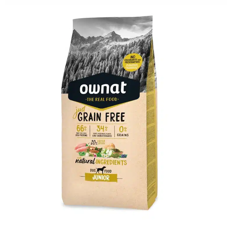 Ownat Just Grain Free Junior - Cachorros