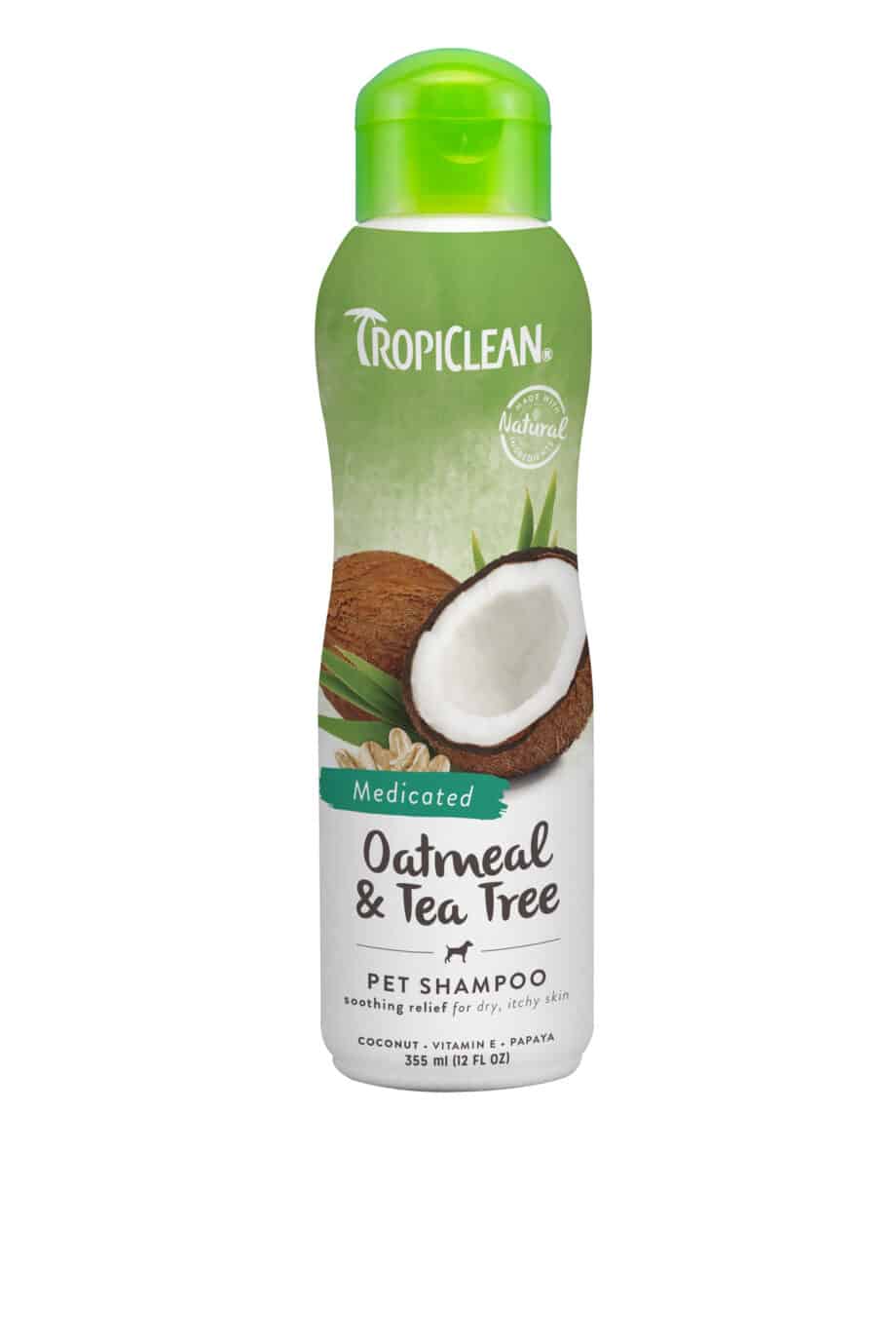 Tropiclean Champú Calmante con Avena y Árbol de Te