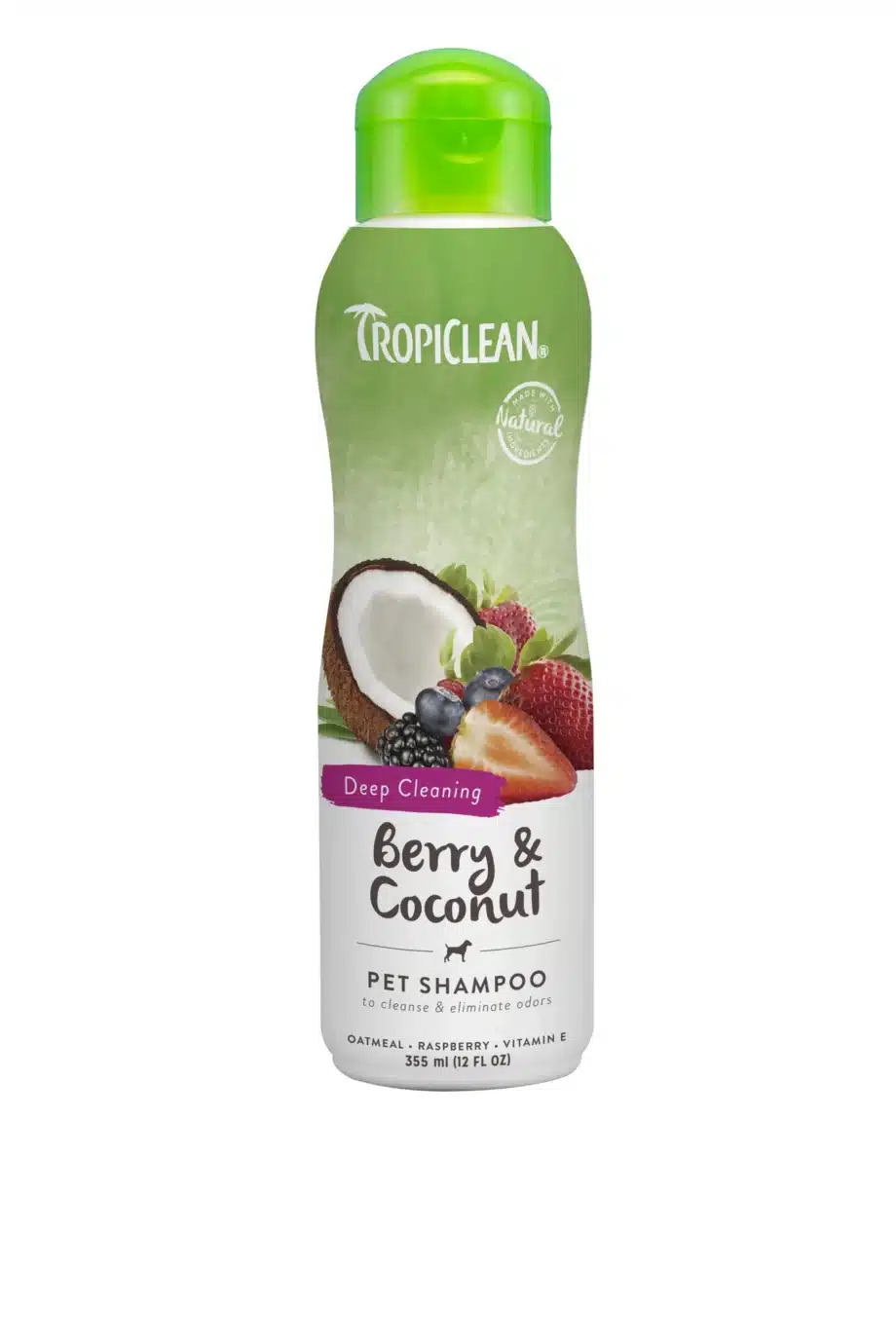 Tropiclean Champú Antiolor Limpieza Profunda Frutas del Bosque y Coco