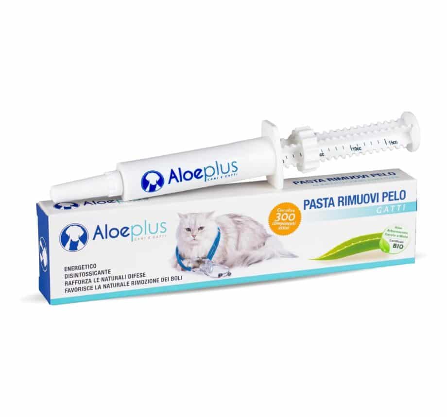 Aloeplus - Pasta Anti-bolas de pelo para gatos