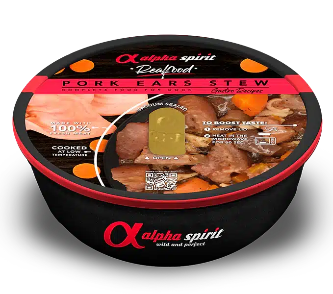 Alpha Spirit Real Food - Estofado de Oreja de Cerdo