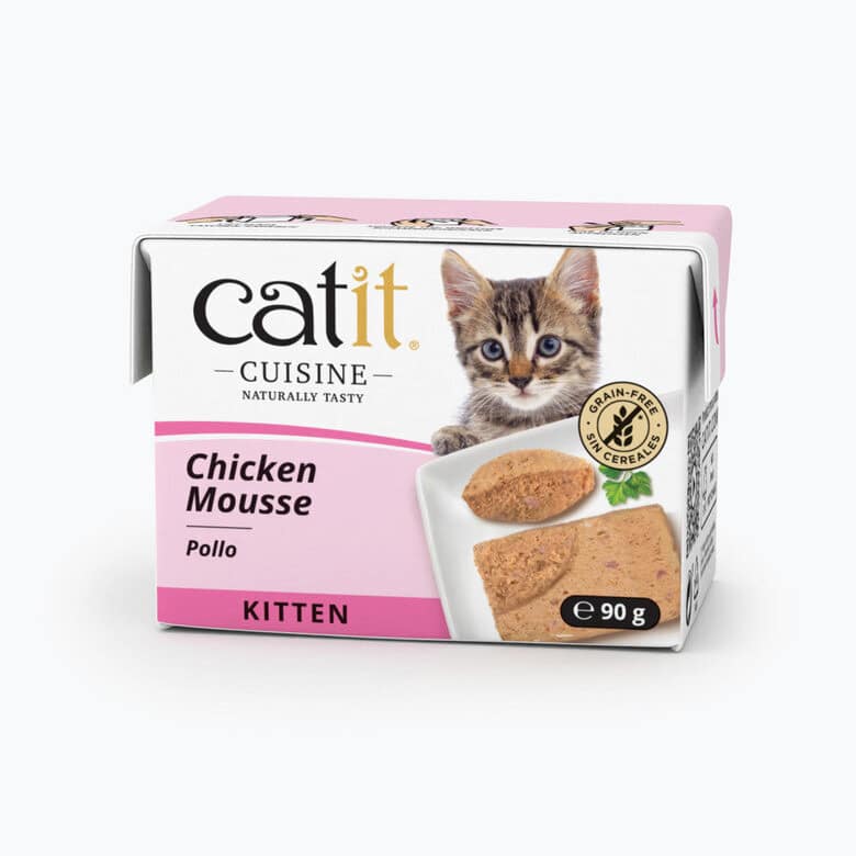 Mousse para gatitos Catit Cuisine - Pollo y Pavo Kitten