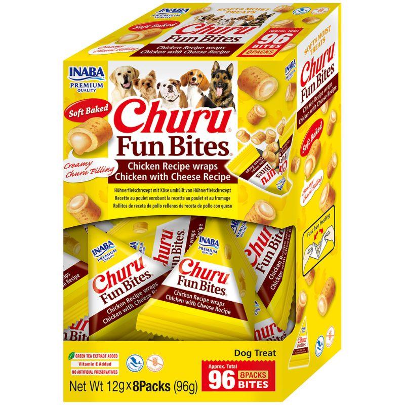 Inaba Churu Fun Bites Pollo con Queso para perros