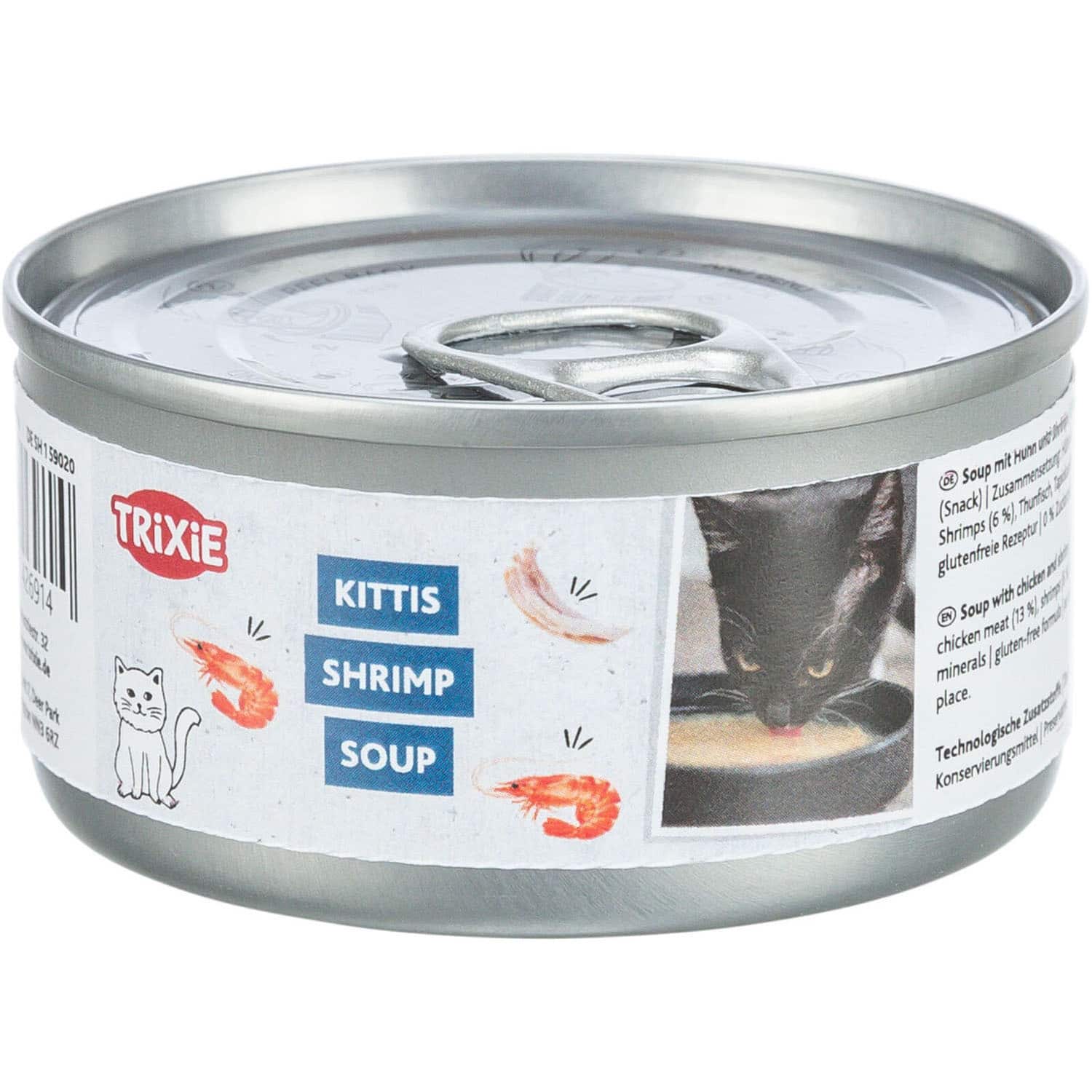 Trixie Sopa de Pollo con Gambas para Gatos