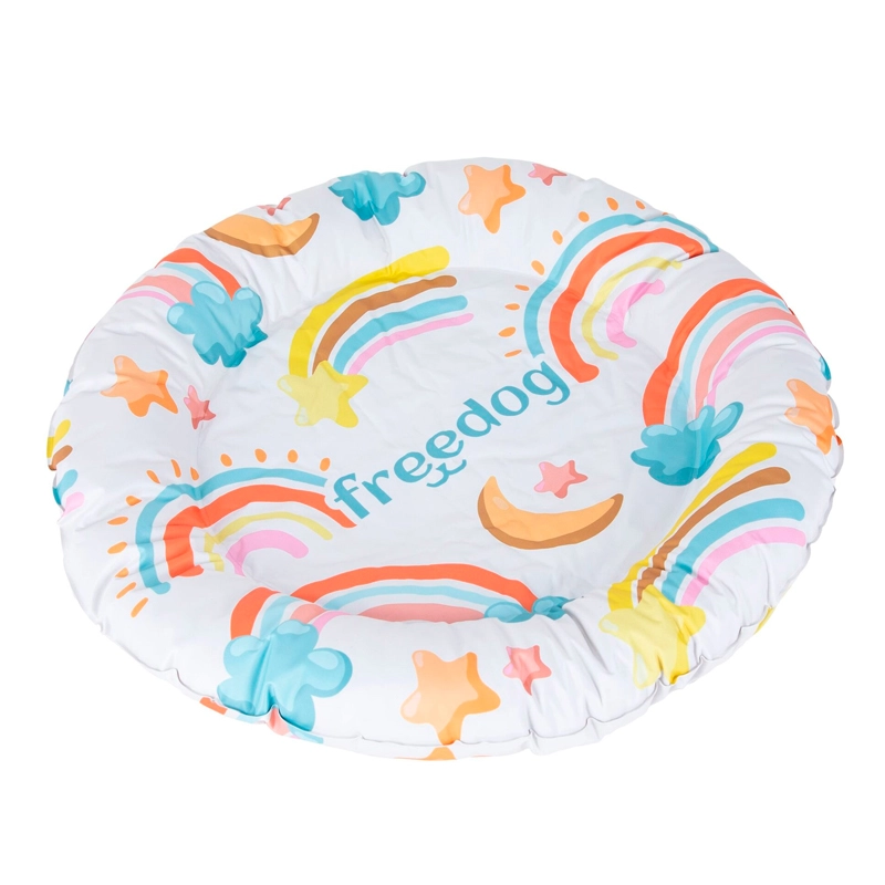 Cama Refrescante Donut Rainbow