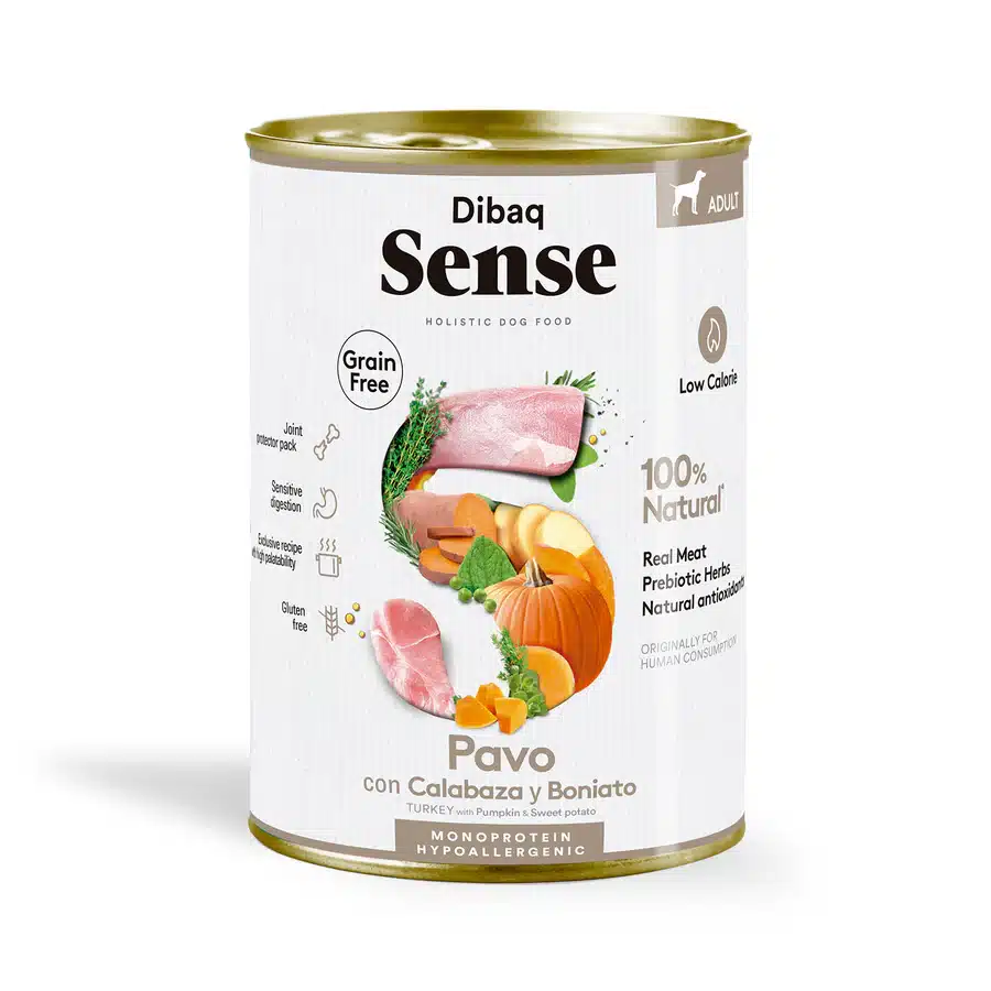 Dibaq Sense Lata Pavo con Calabaza