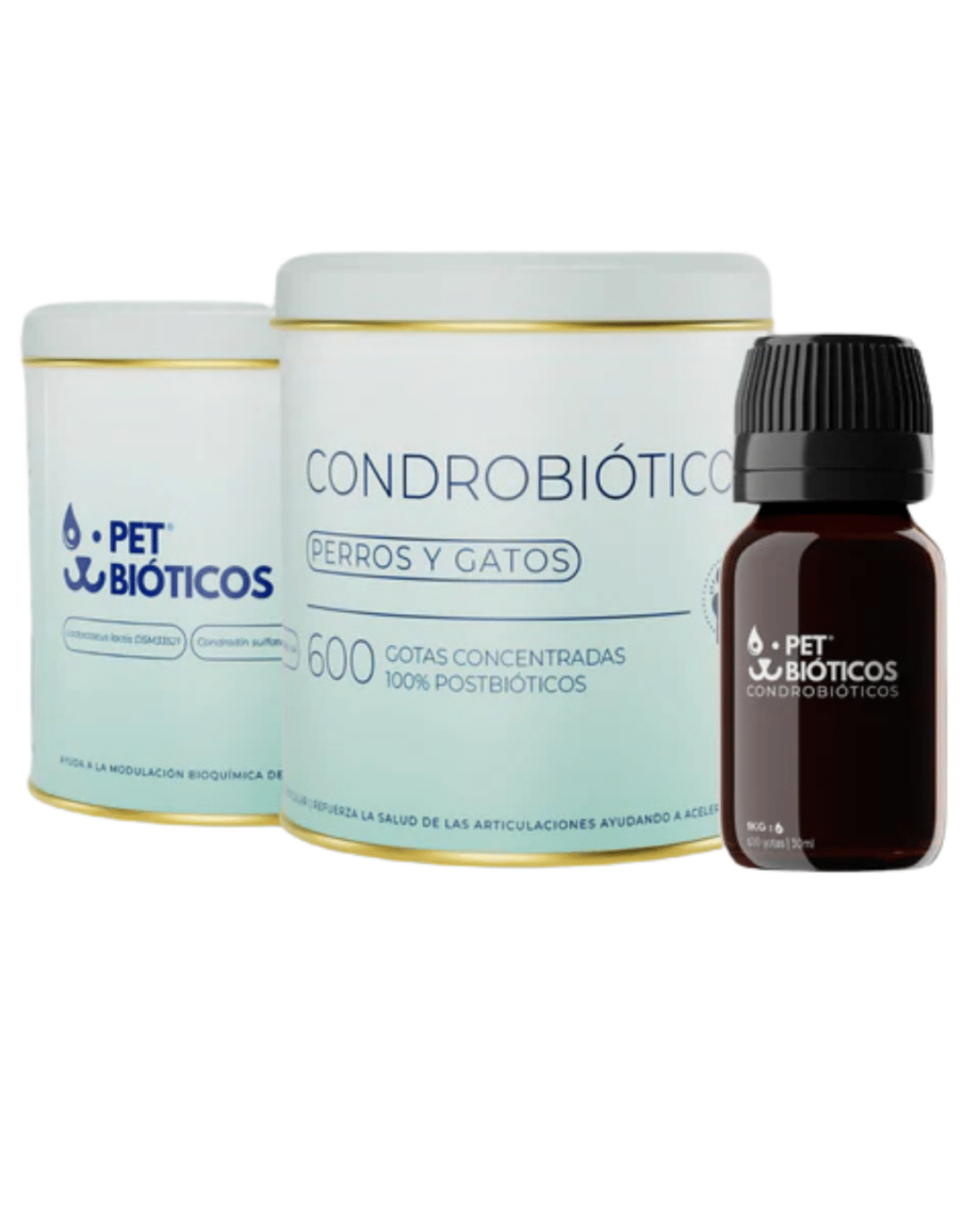 Petbióticos - Condrobióticos para Perros y Gatos