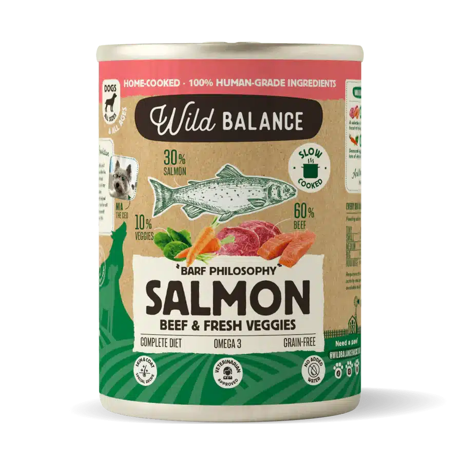 Wild Balance BARF Philosophy - Lata de Salmón con Ternera