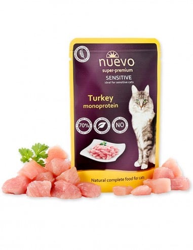 NUEVO Super Premium POUCH - Pavo Monoproteico para gatos
