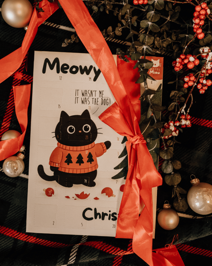 Calendario de Adviento para Gatos