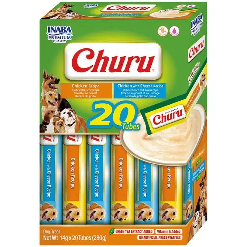 Inaba Churu MULTIPACK Variedades de Pollo para Perros