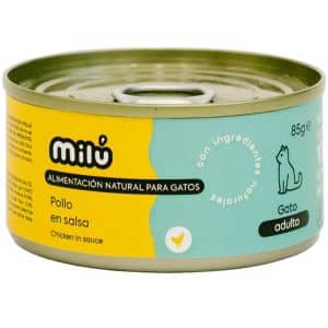 Milú Lata de Pollo en Salsa para Gatos
