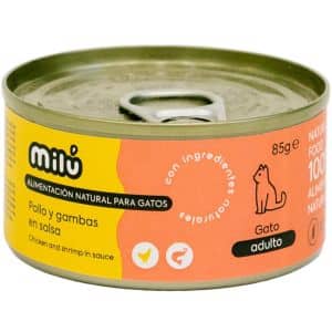 Milú Lata de Pollo con Gambas en Salsa para Gatos