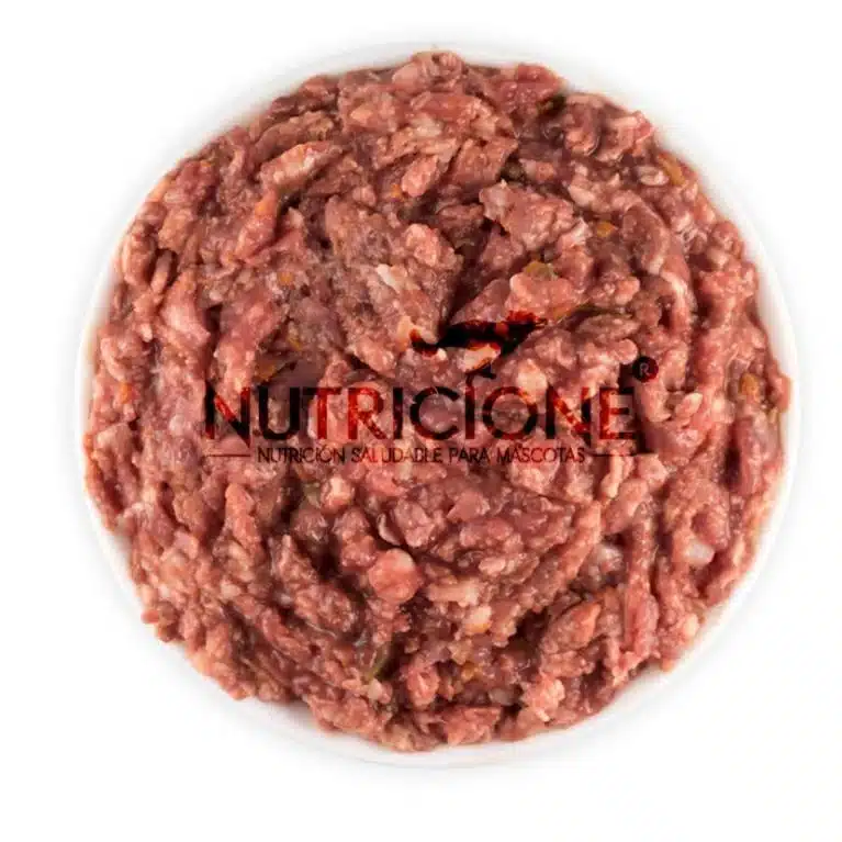 Nutricione Menú BARF Pavo y Codorniz para gatos