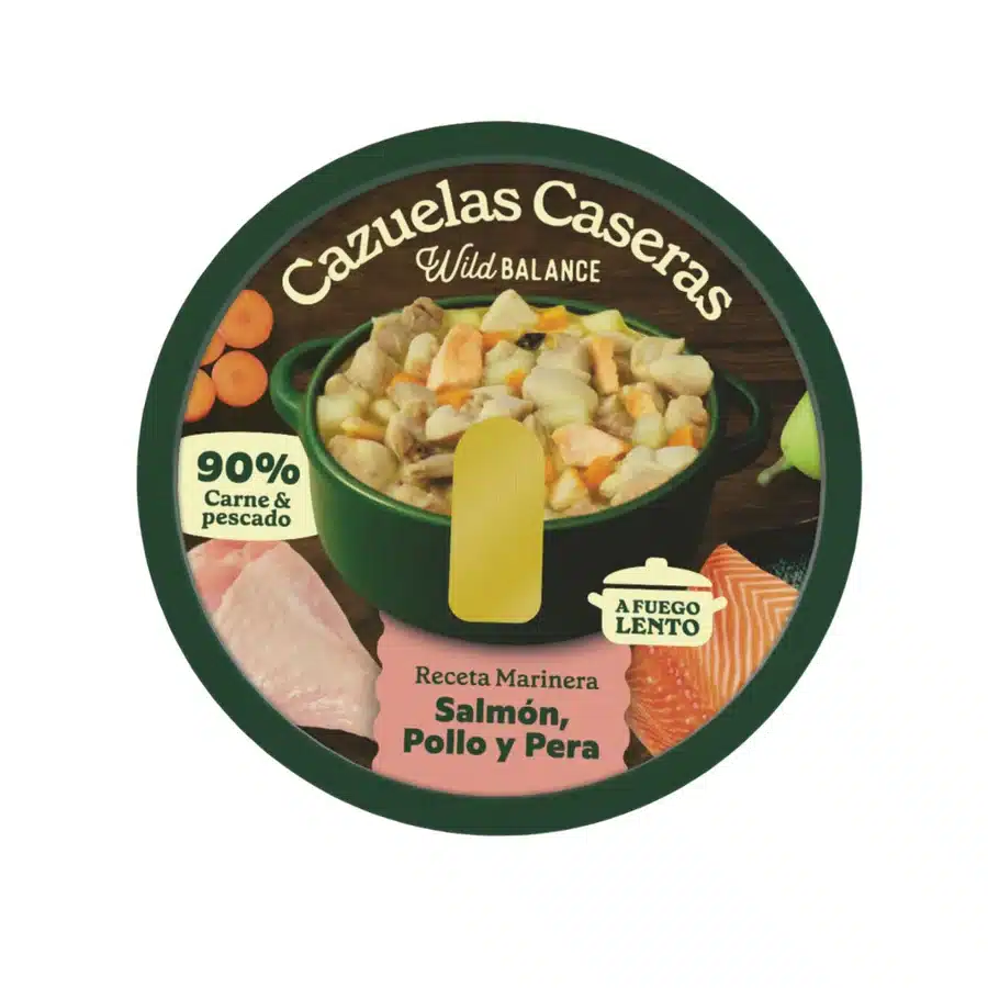 Wild Balance Cazuela de Salmón, Pollo y Pera