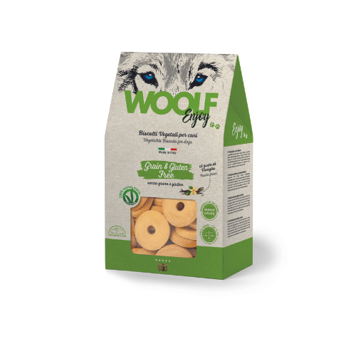 Woolf Galletas Veganas de Manzana y Vainilla