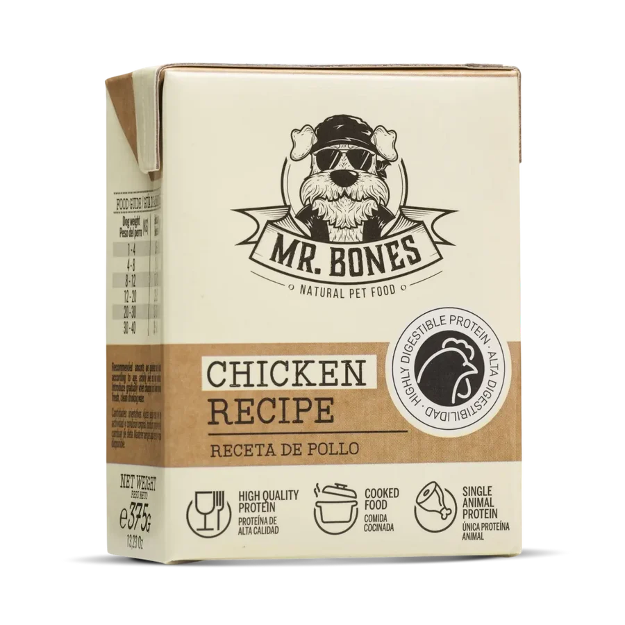 Mr Bones - Comida cocinada Menú de Pollo