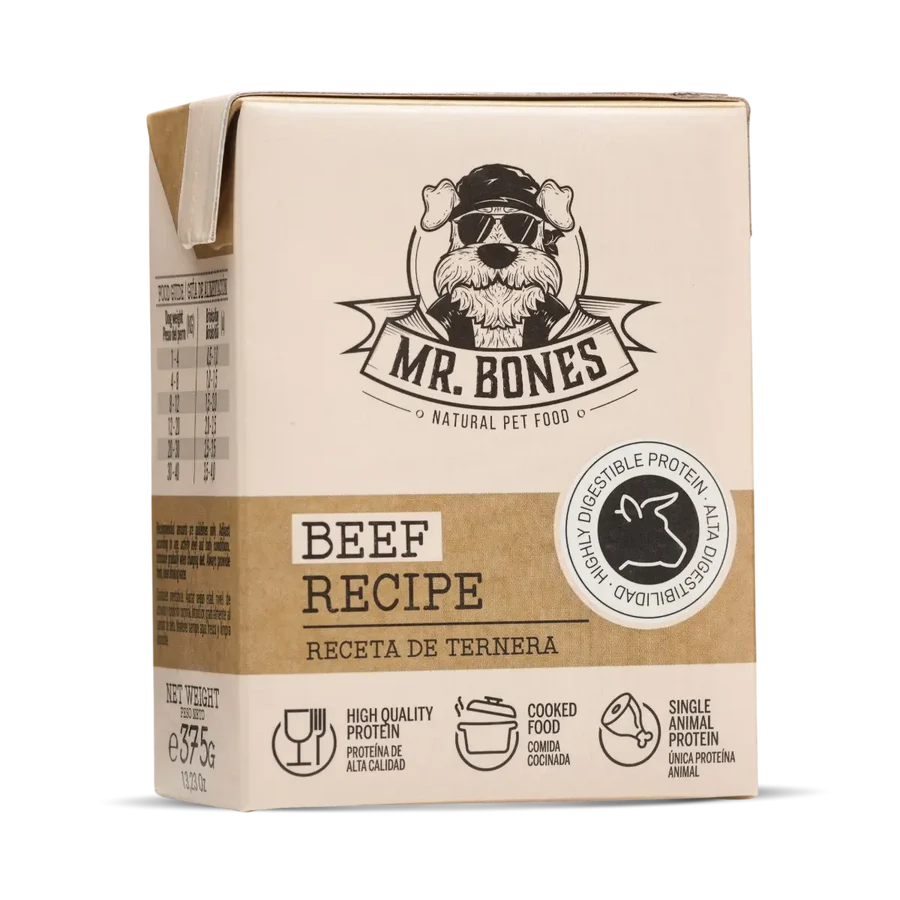 Mr Bones - Comida cocinada Menú de Ternera