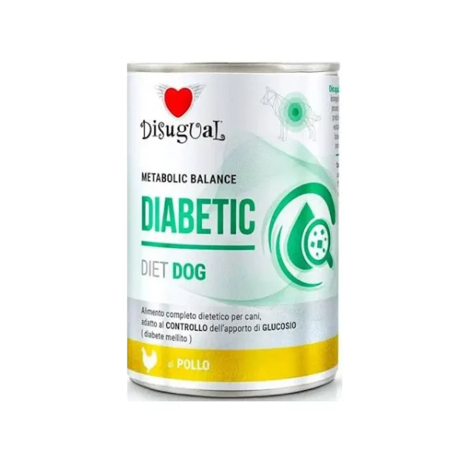Disugual Lata Diabetic Pollo para Perros