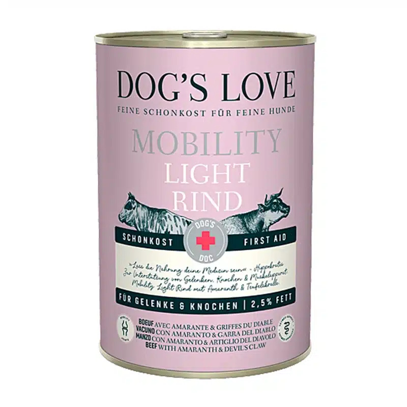 Dog´s Love Lata Mobility Vacuno