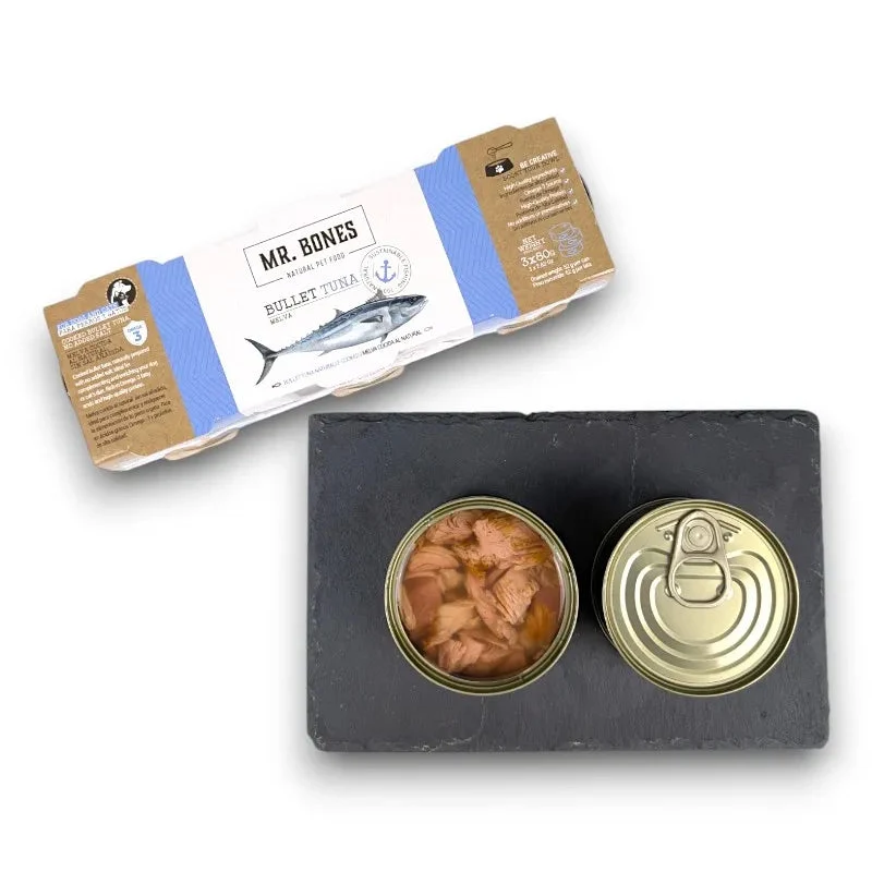 Mr Bones Fresh Topper - Pack de 3 Latas de Pescado