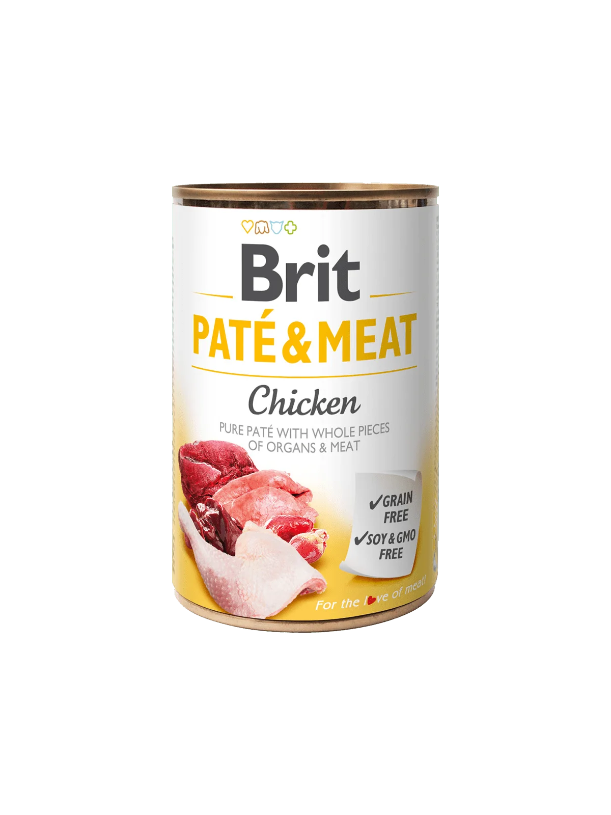 Brit Lata Paté & Meat Pollo